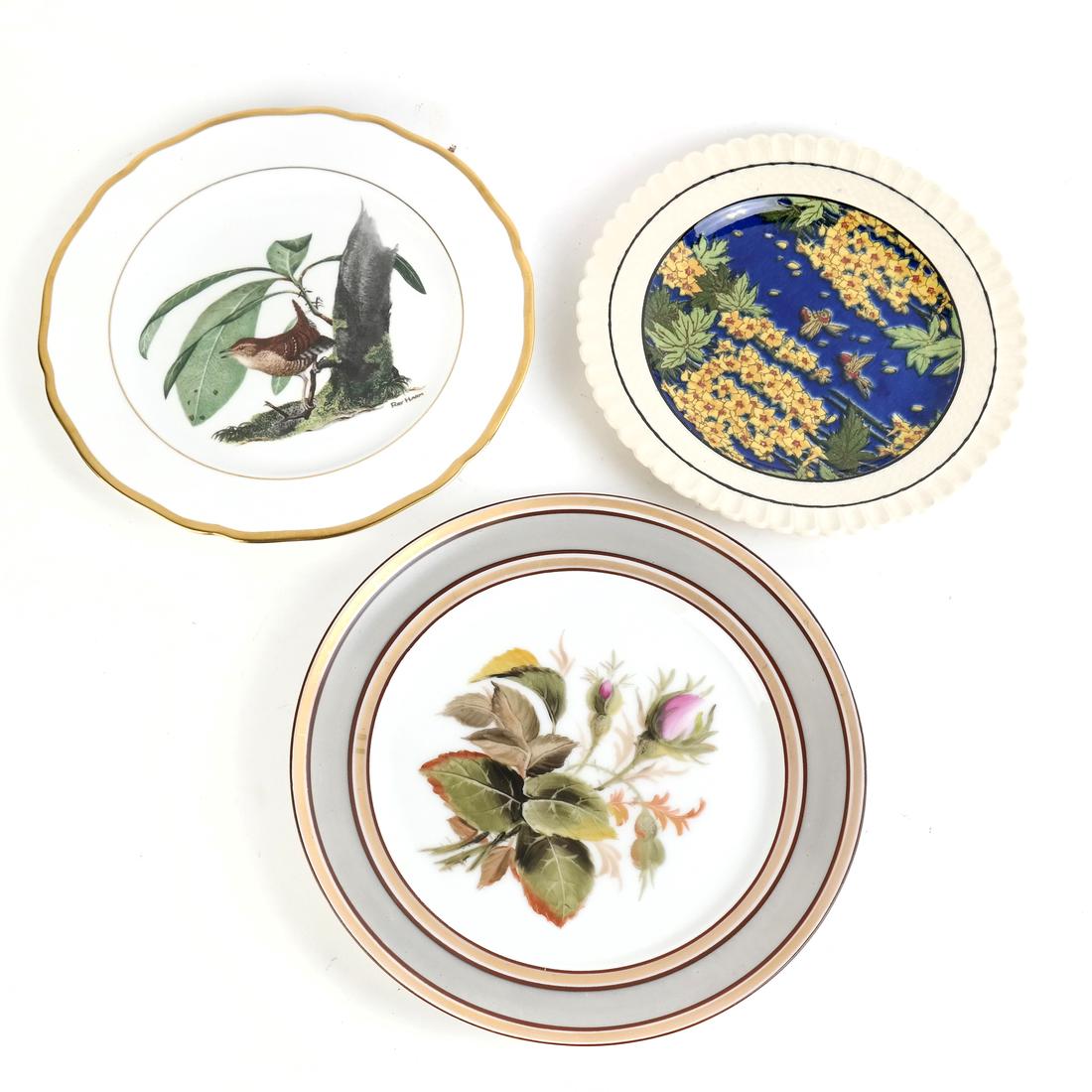 Three Decorated Plates (1 of 9)
