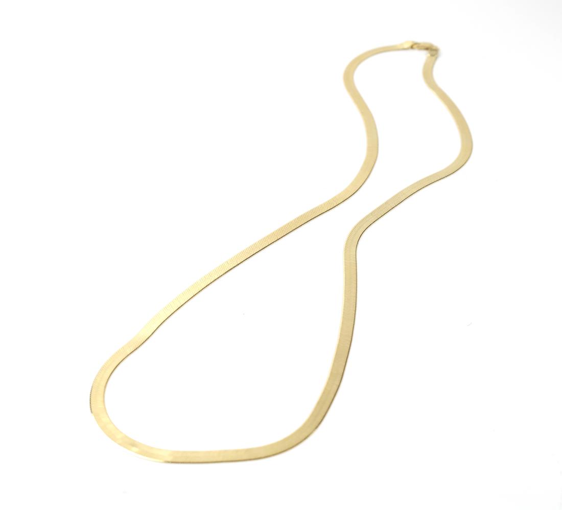 Italian 14k Yellow Gold Necklace (1 of 5)