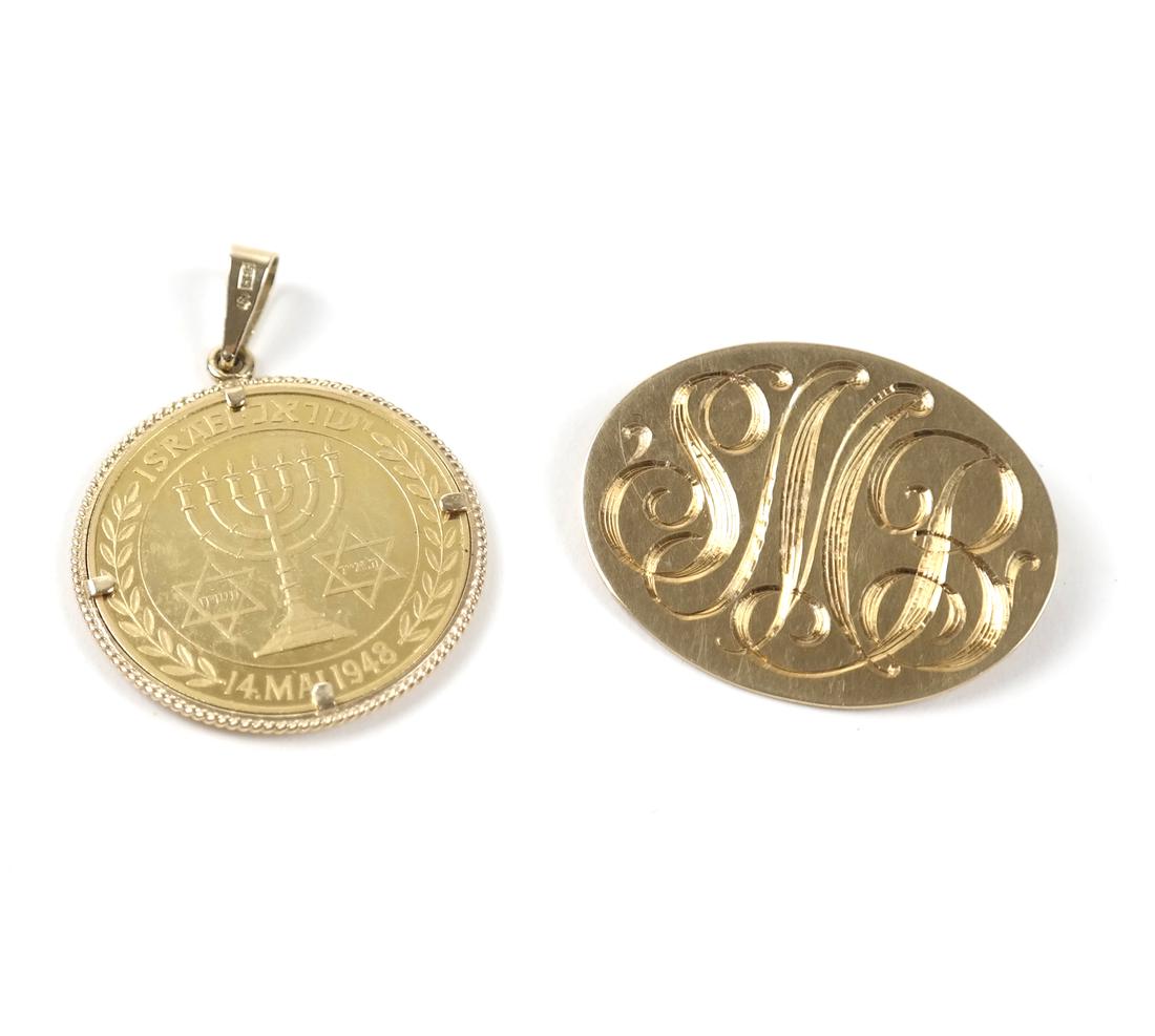 Two Various Gold Items (1 of 6)