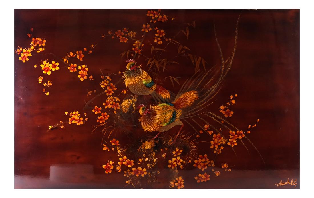 Japanese Lacquered Panel (1 of 5)