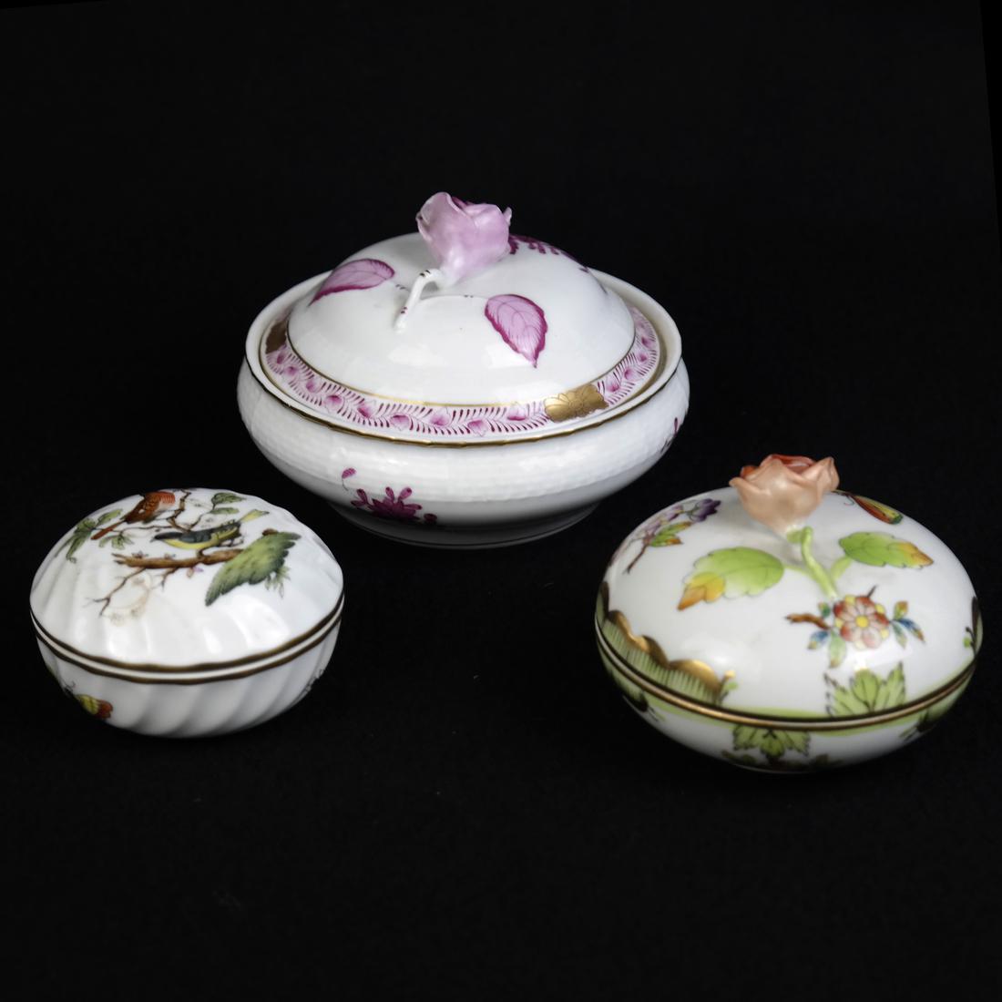 Three Herend Boxes (1 of 5)