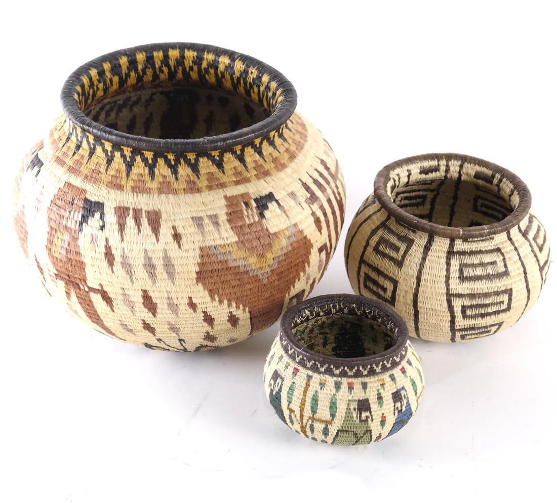 Three Woven Baskets (1 of 8)