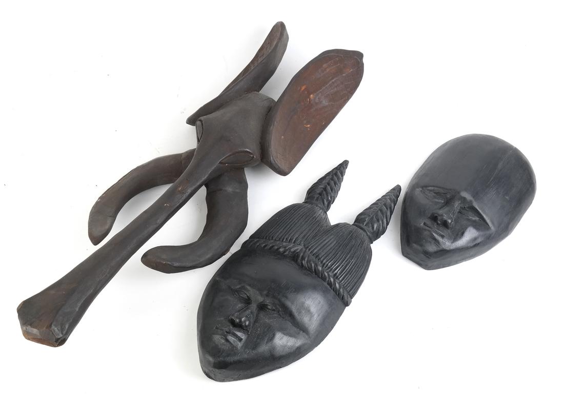 Three Tribal Masks (1 of 10)