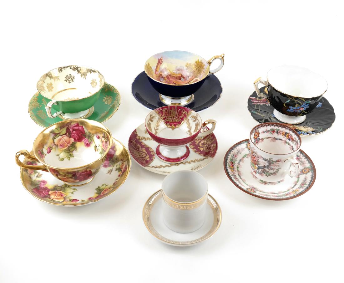 14 Assorted Cups and Saucers (1 of 8)