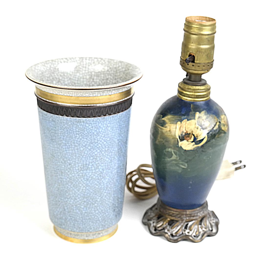 Royal Copenhagen Vase and Lamp (1 of 8)