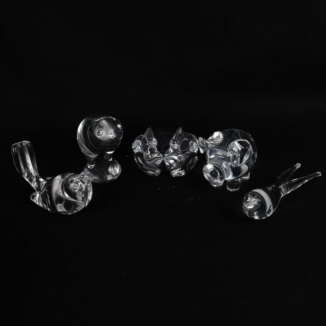 Steuben Glass, Five Sculptures (1 of 7)