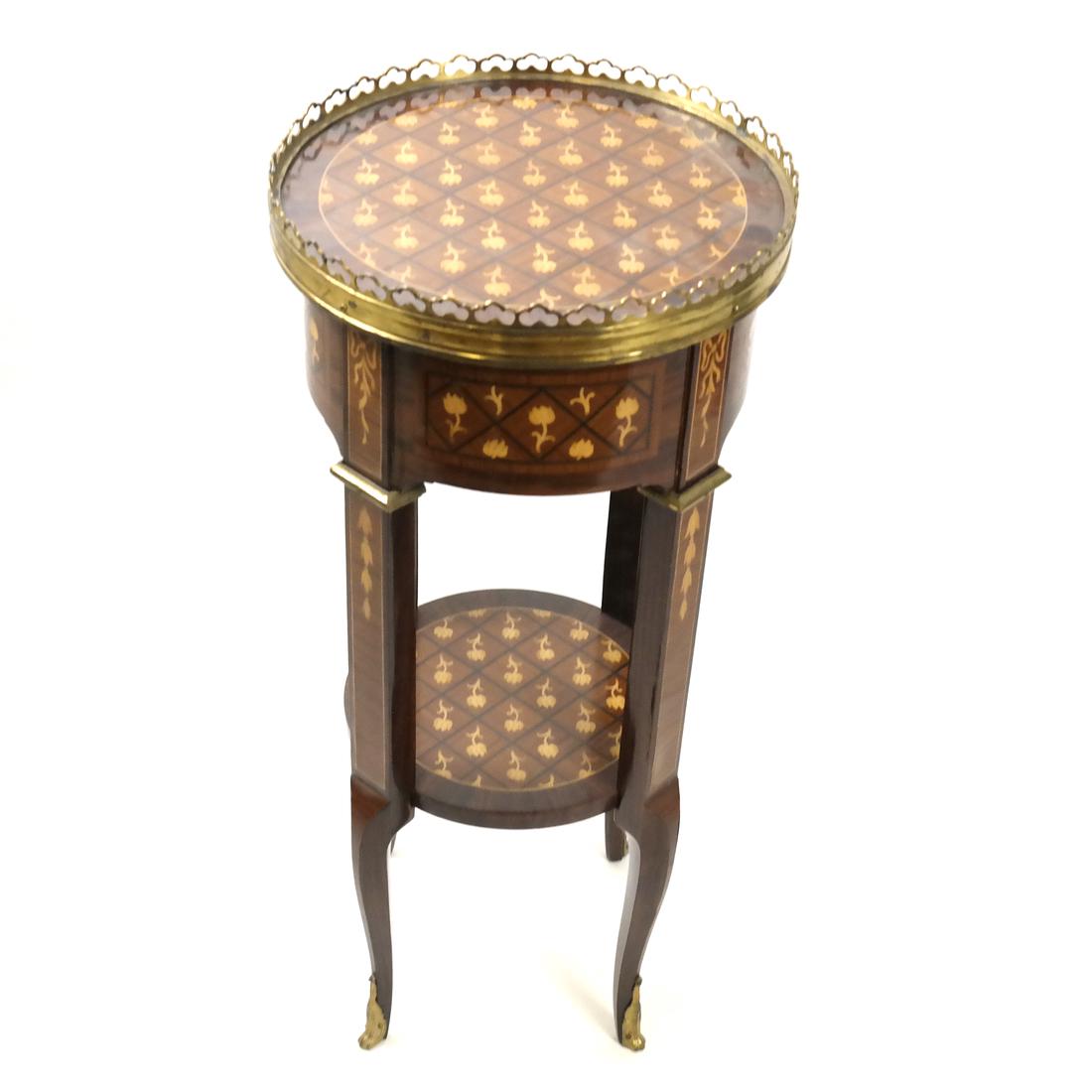 20th Century Parquetry Stand (1 of 7)