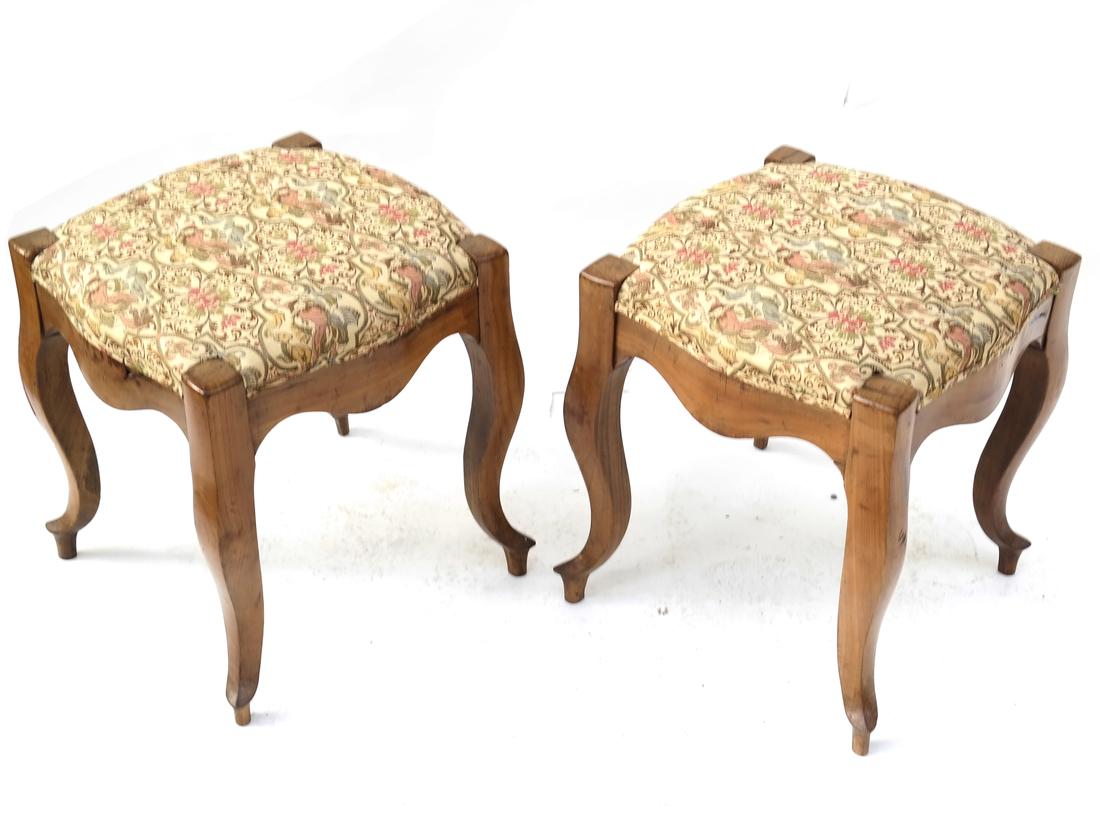 Pair of 19th Century Stools (1 of 8)