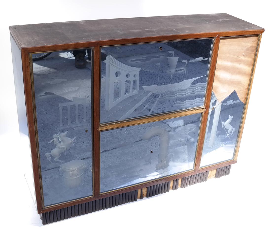 Art Deco Mirror Server (1 of 9)