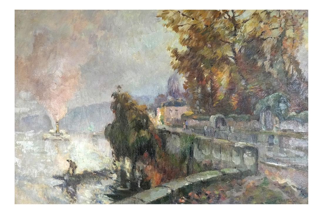 R.A. Pinchon, La Seine du val de la Haye (1 of 8)