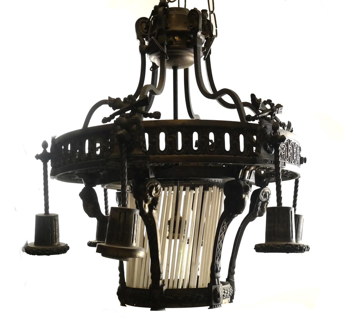 Classical-Style 7-Light Fixture (1 of 6)
