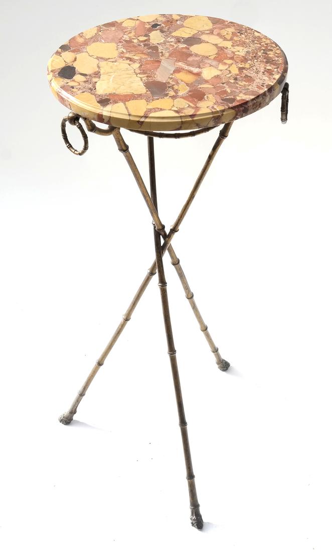 Modern Marble Top Gueridon (1 of 5)