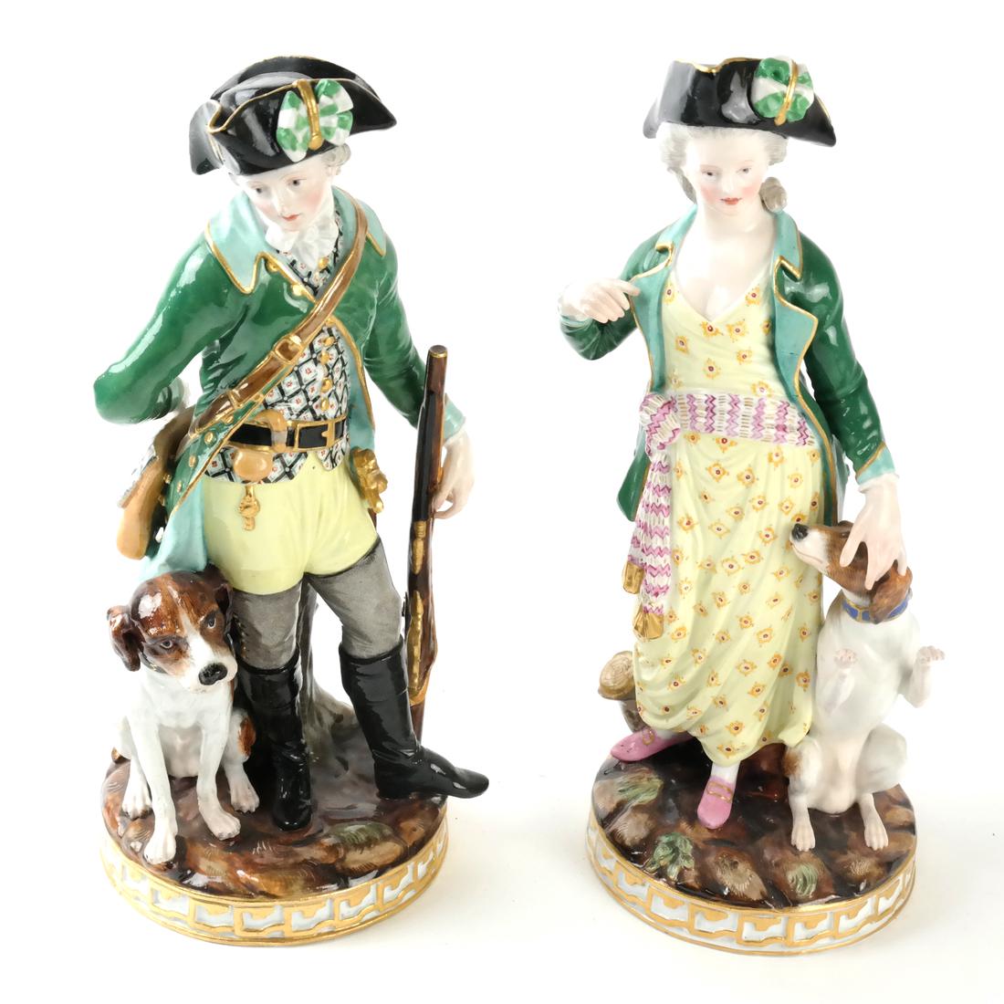 Pair of Meissen Figures (1 of 5)