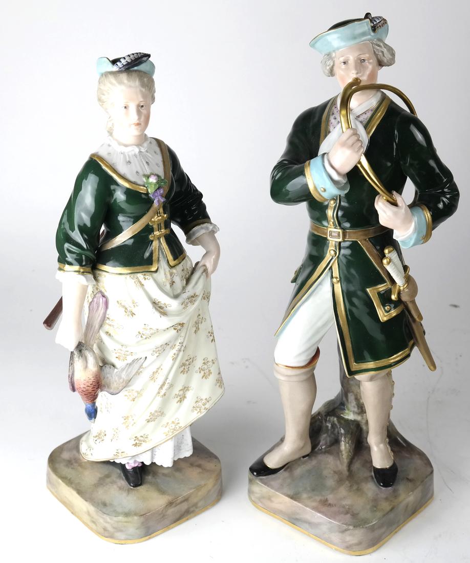 Pair of Meissen Figures (1 of 6)