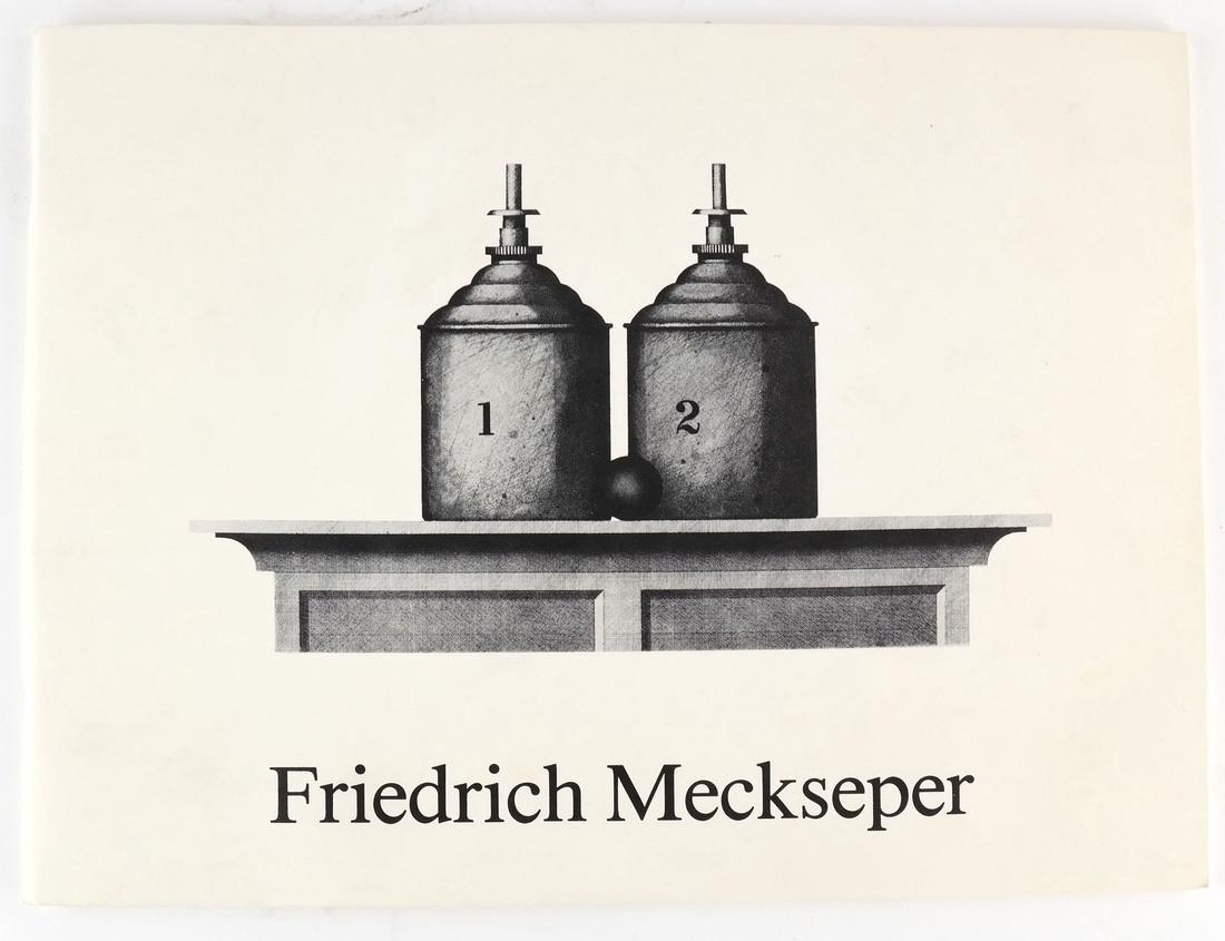 Friedrich Meckseper, Signed Etching and Catalog (1 of 9)