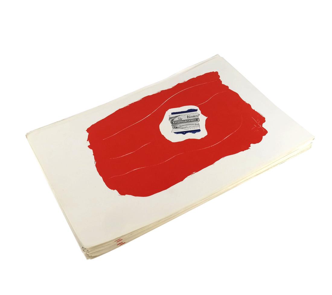After Robert Motherwell, "Tricolor" - Lithographs (1 of 10)