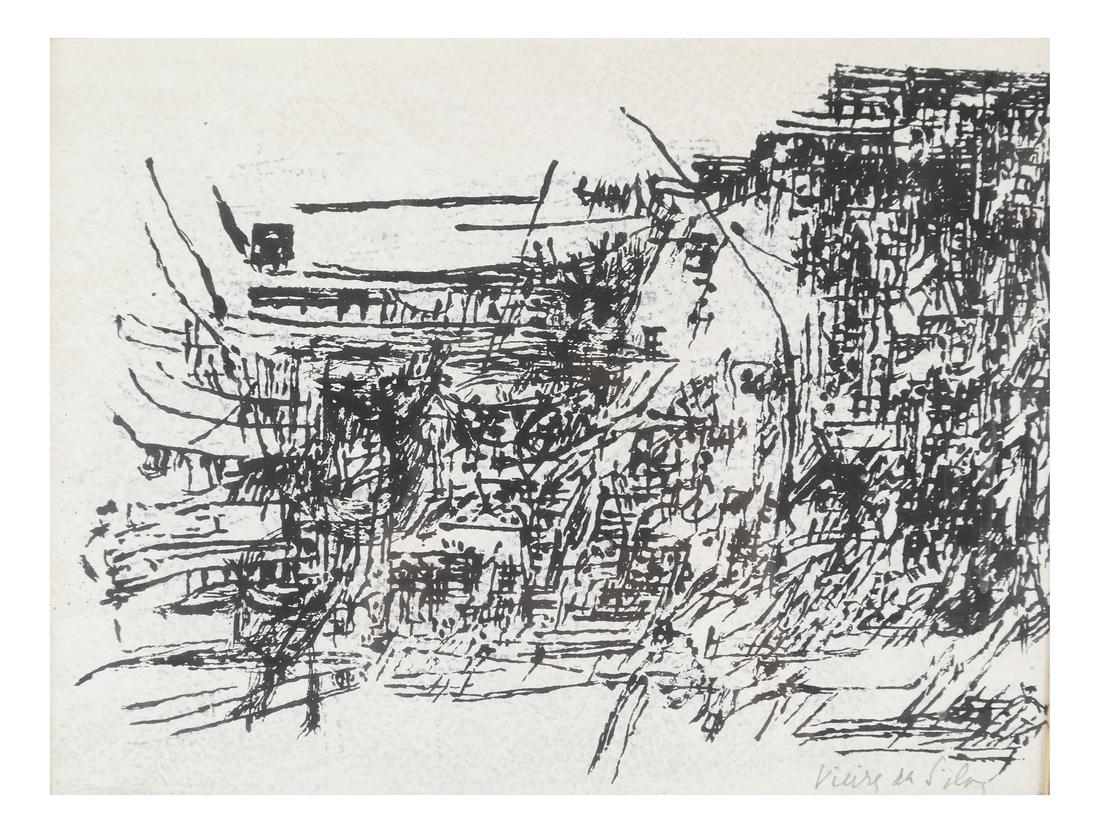 Maria Helena Vieira da Silva, Abstract Composition (1 of 4)