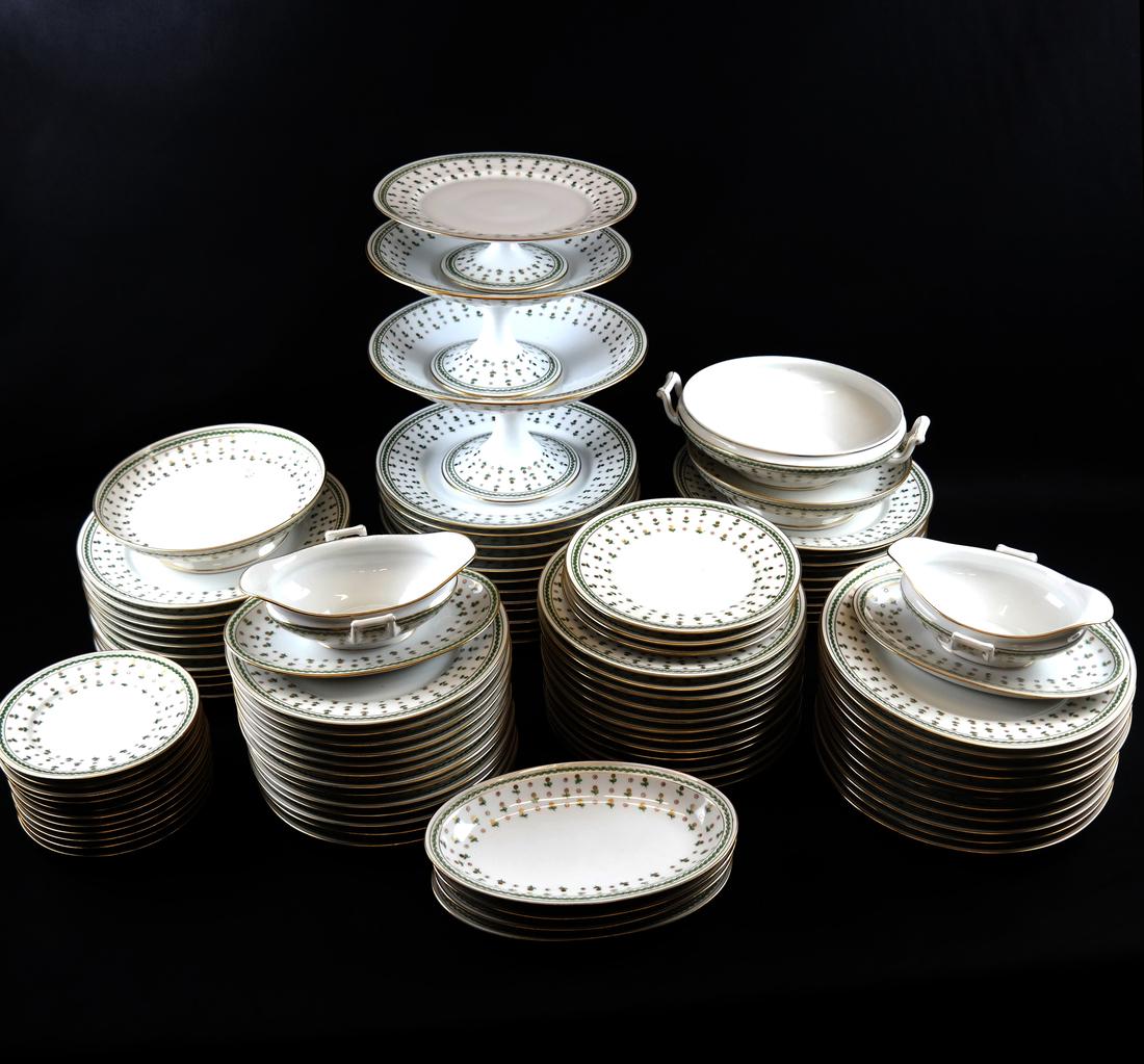 Partial French Porcelain Dinner Service (1 of 9)