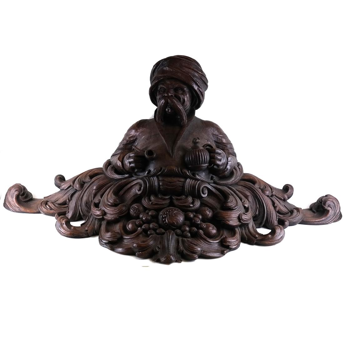 19th Century Wood Tobacconist Sculpture (1 of 11)