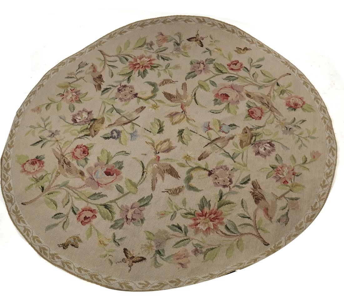 Needlepoint Circular Textile (1 of 8)