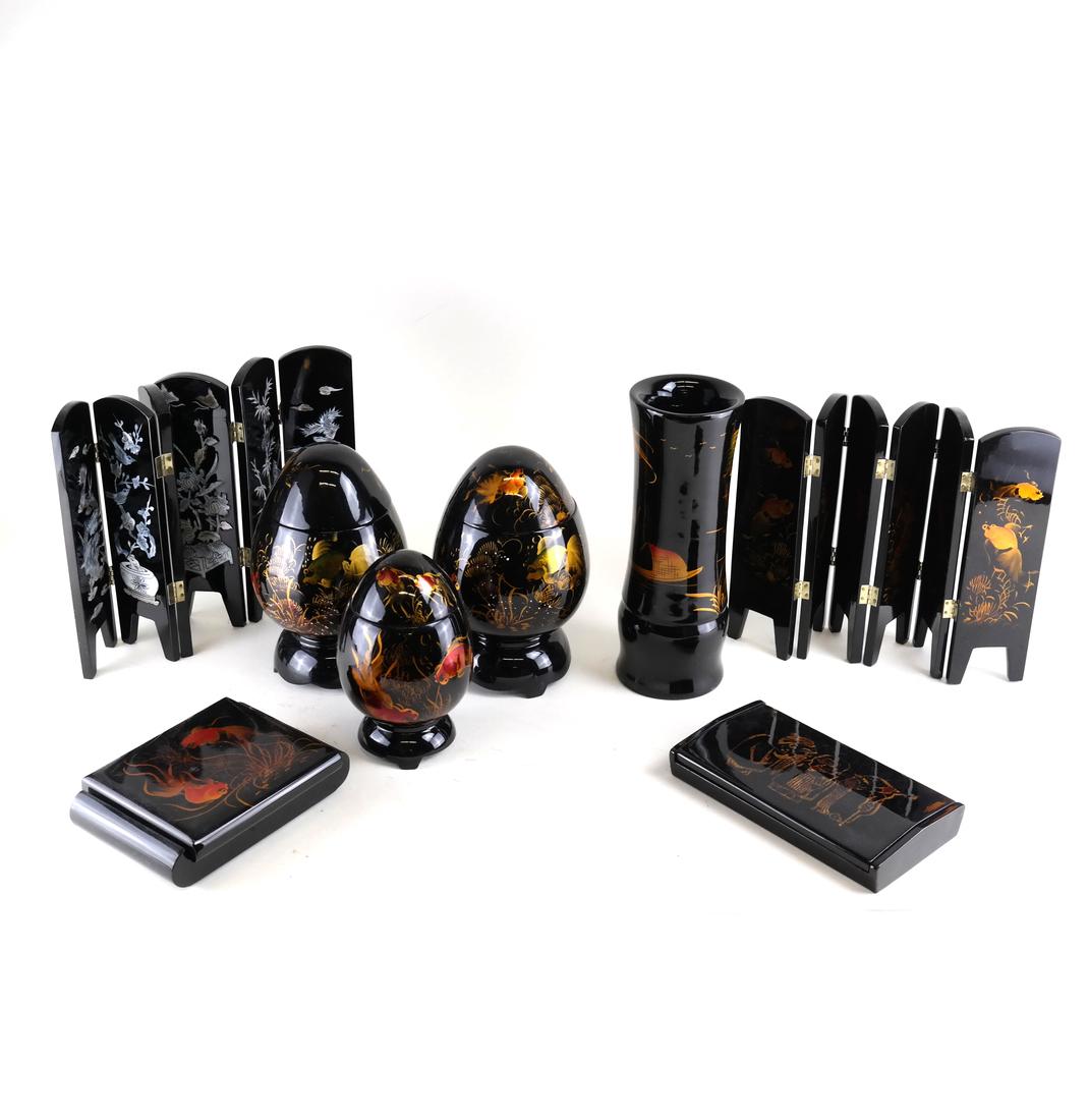 Group of Lacquerware (1 of 7)