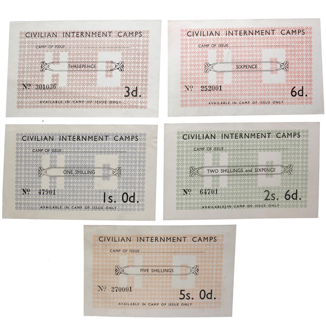 ISLE OF MAN WORLD WAR II INTERNMENT CAMP NOTES (1 of 8)