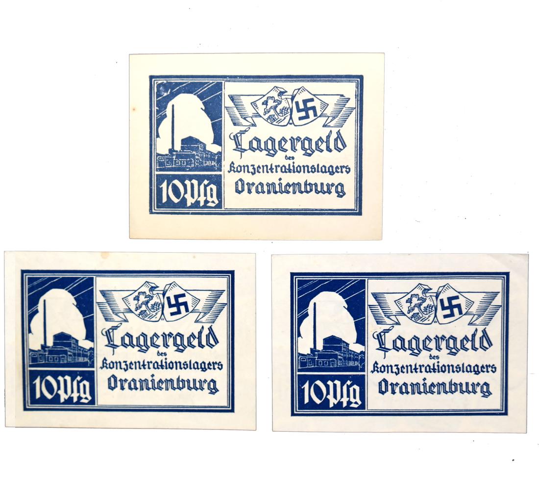 ORANIENBURG CONCENTRATION CAMP 10PF NOTES (1 of 9)