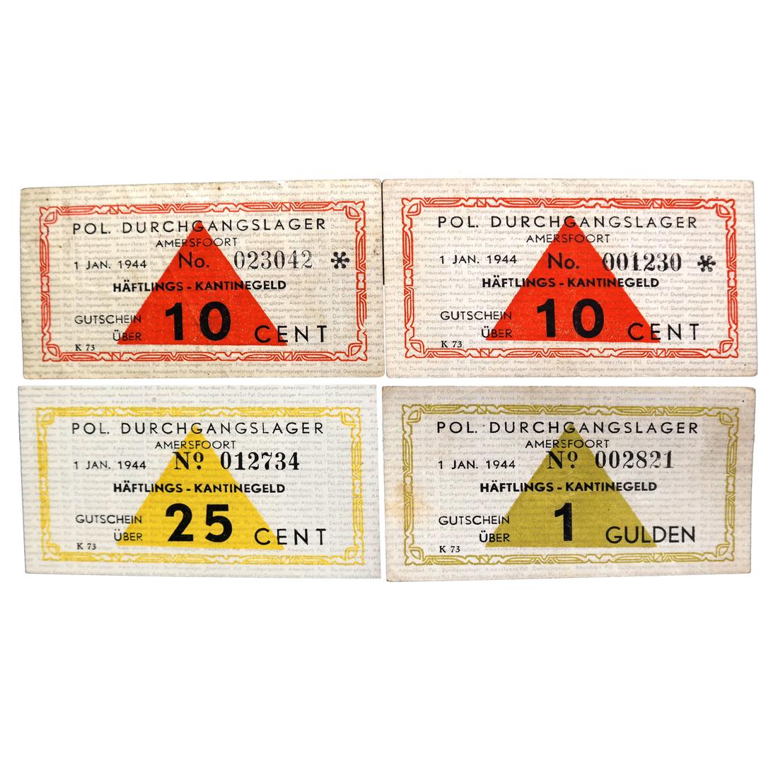 AMERSFOORT NETHERLANDS CONCENTRATION CAMP NOTES (1 of 7)