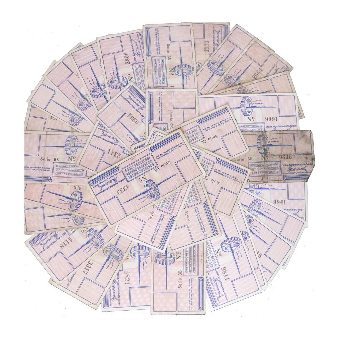 WESTERBORK NETHERLANDS CONCENTRATION CAMP 10C NOTES (1 of 7)