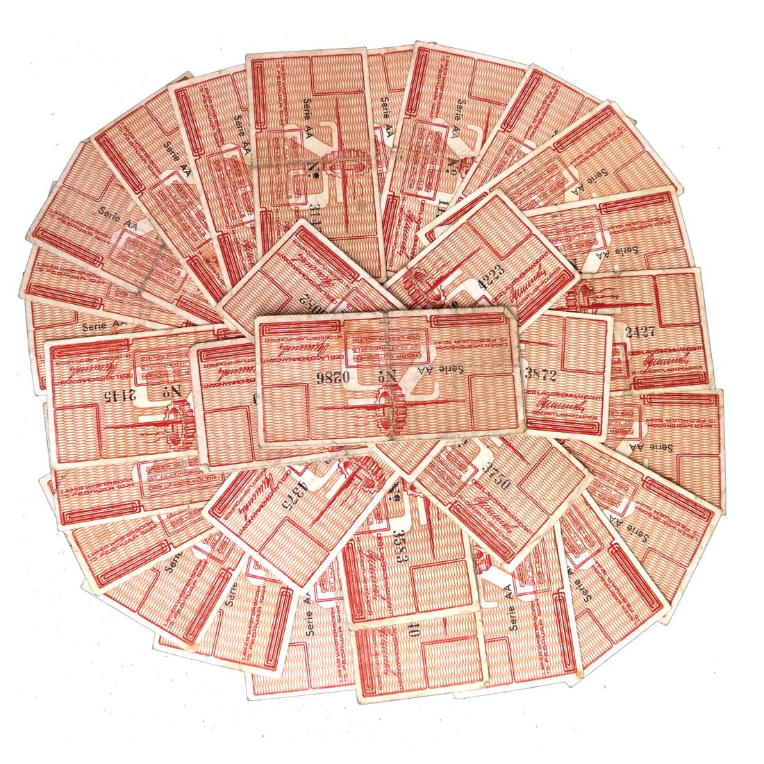 WESTERBORK NETHERLANDS CONCENTRATION CAMP 25C NOTES (1 of 8)