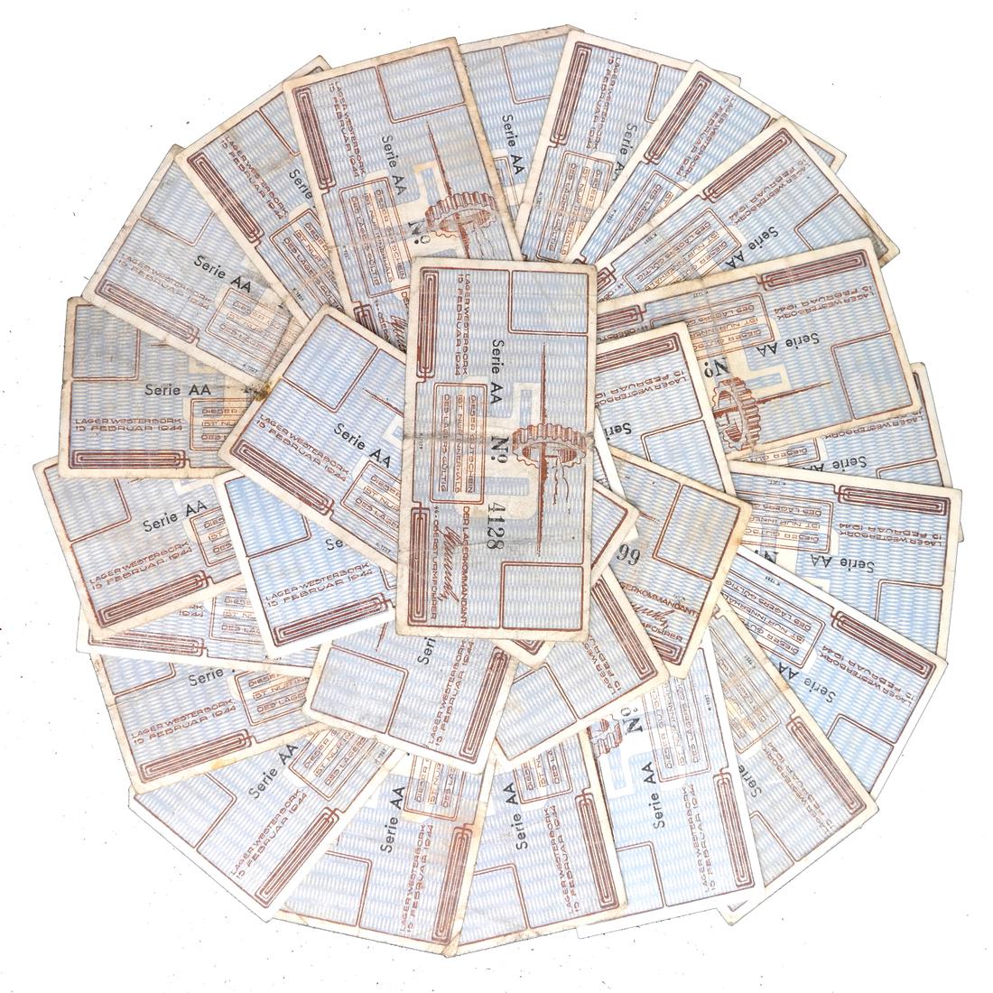 WESTERBORK NETHERLANDS CONCENTRATION CAMP 50C NOTES (1 of 7)
