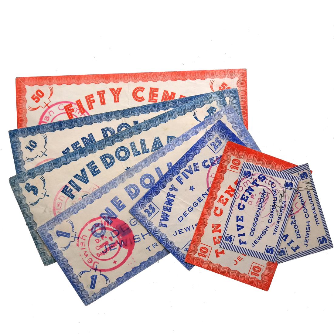 DEGGENDORF GERMANY JEWISH DISPLACED PERSONS CAMP NOTES (1 of 10)