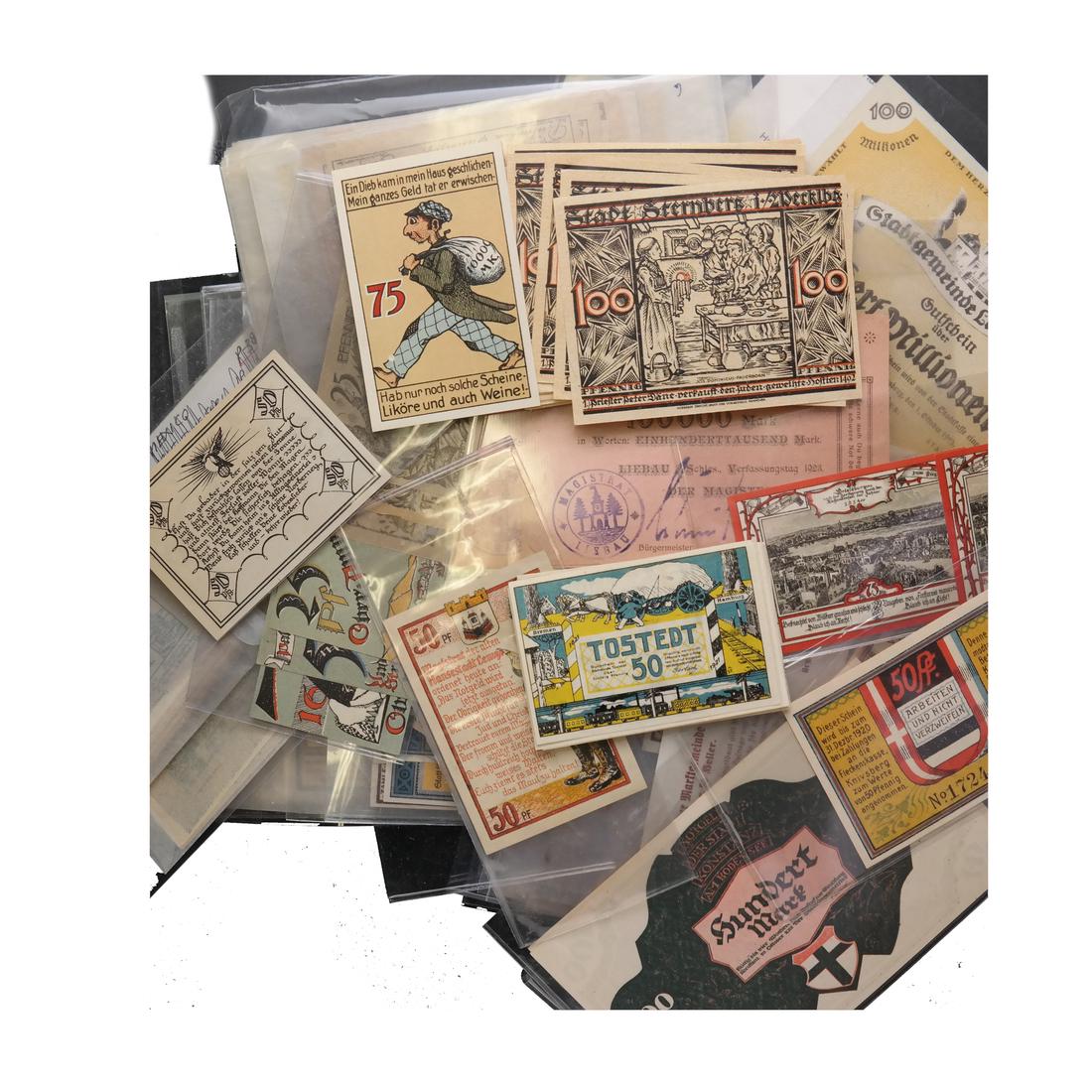 GERMANY & AUSTRIA JEWISH ANTI-SEMITIC NOTGELD (1 of 9)