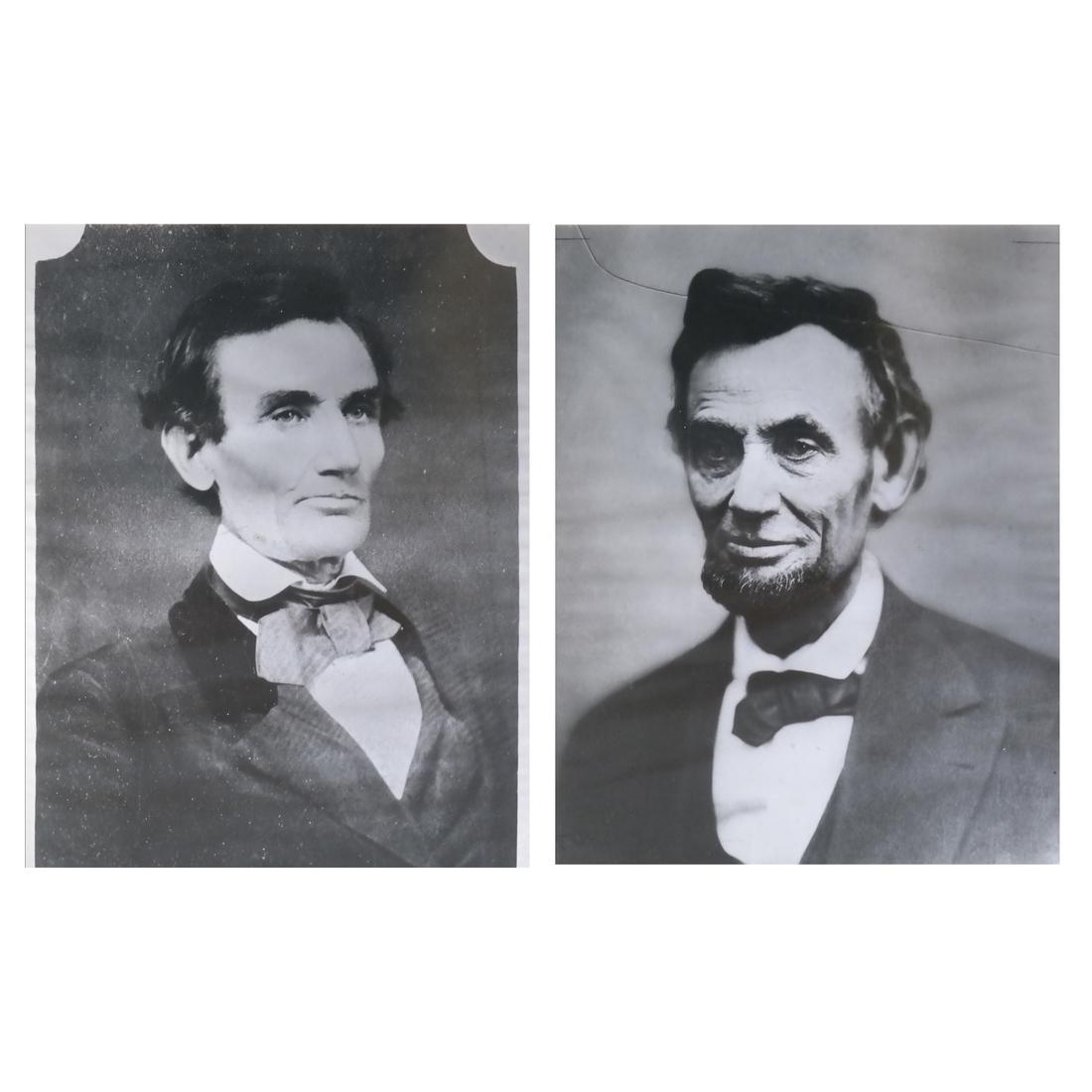 Two Framed Prints of Abe Lincoln (1 of 9)