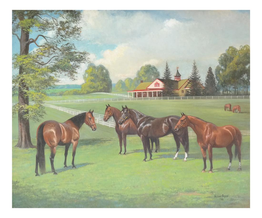 Helen Hayse, Horses - Oil on Canvas (1 of 9)