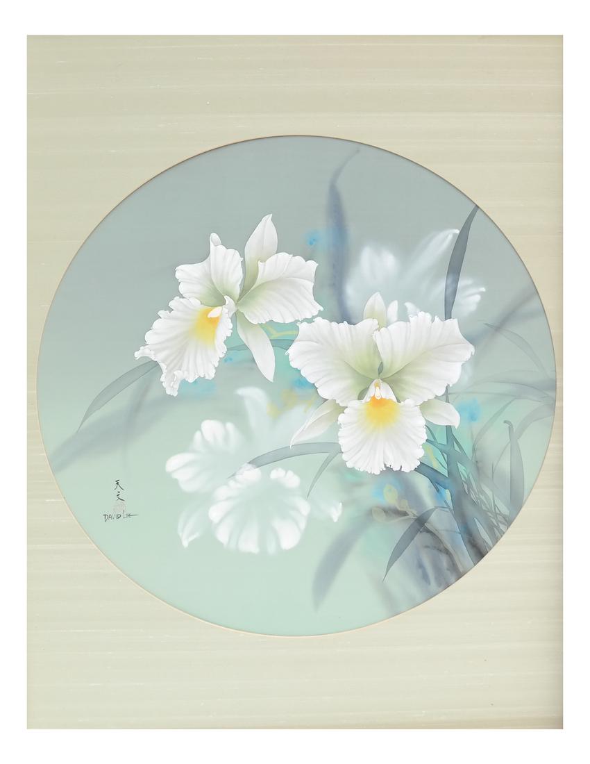 Asian Painting on Silk (1 of 6)