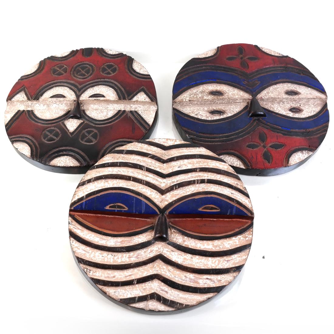 Three African Masks (1 of 8)