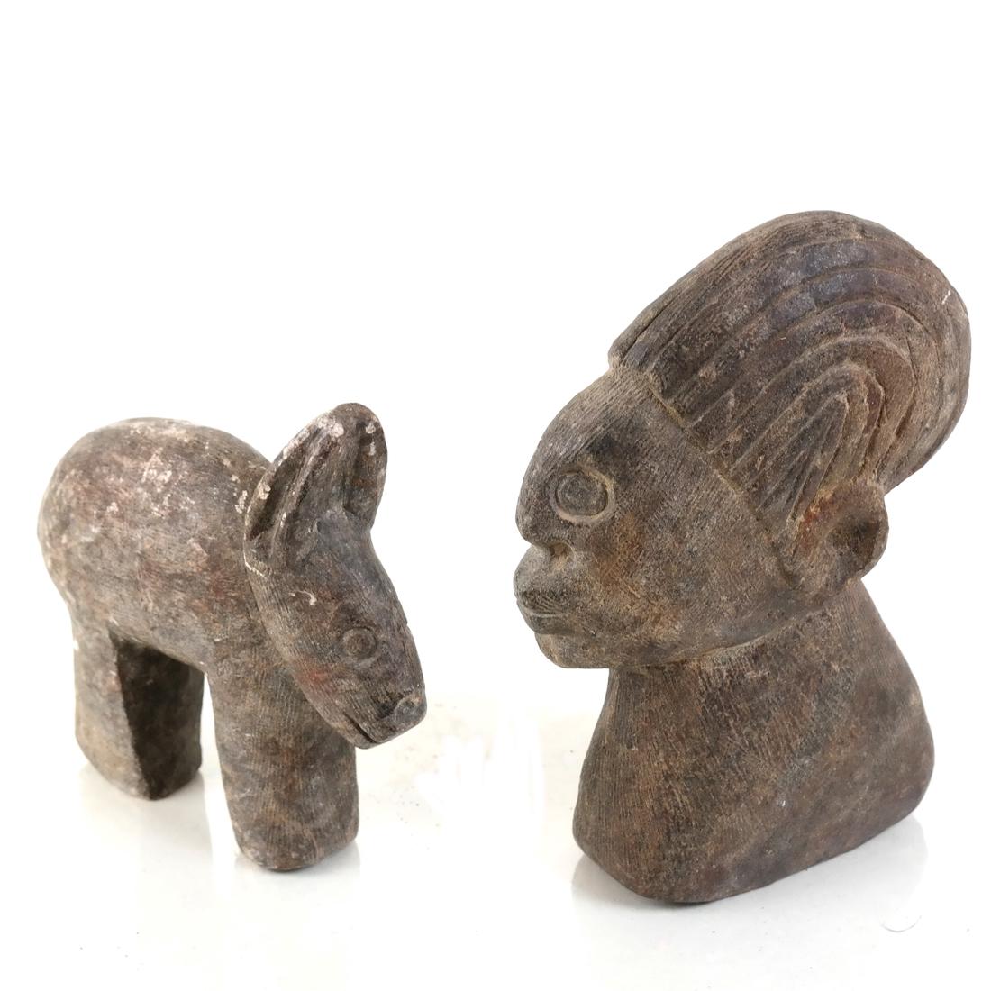 Two Prehistoric-Style Carvings (1 of 8)