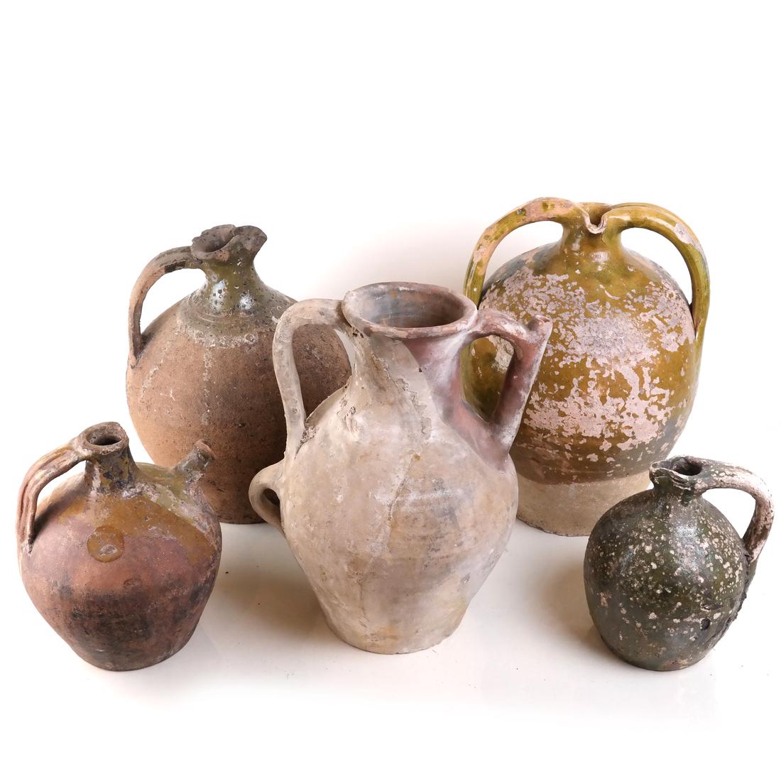 Five Stoneware Jugs (1 of 10)