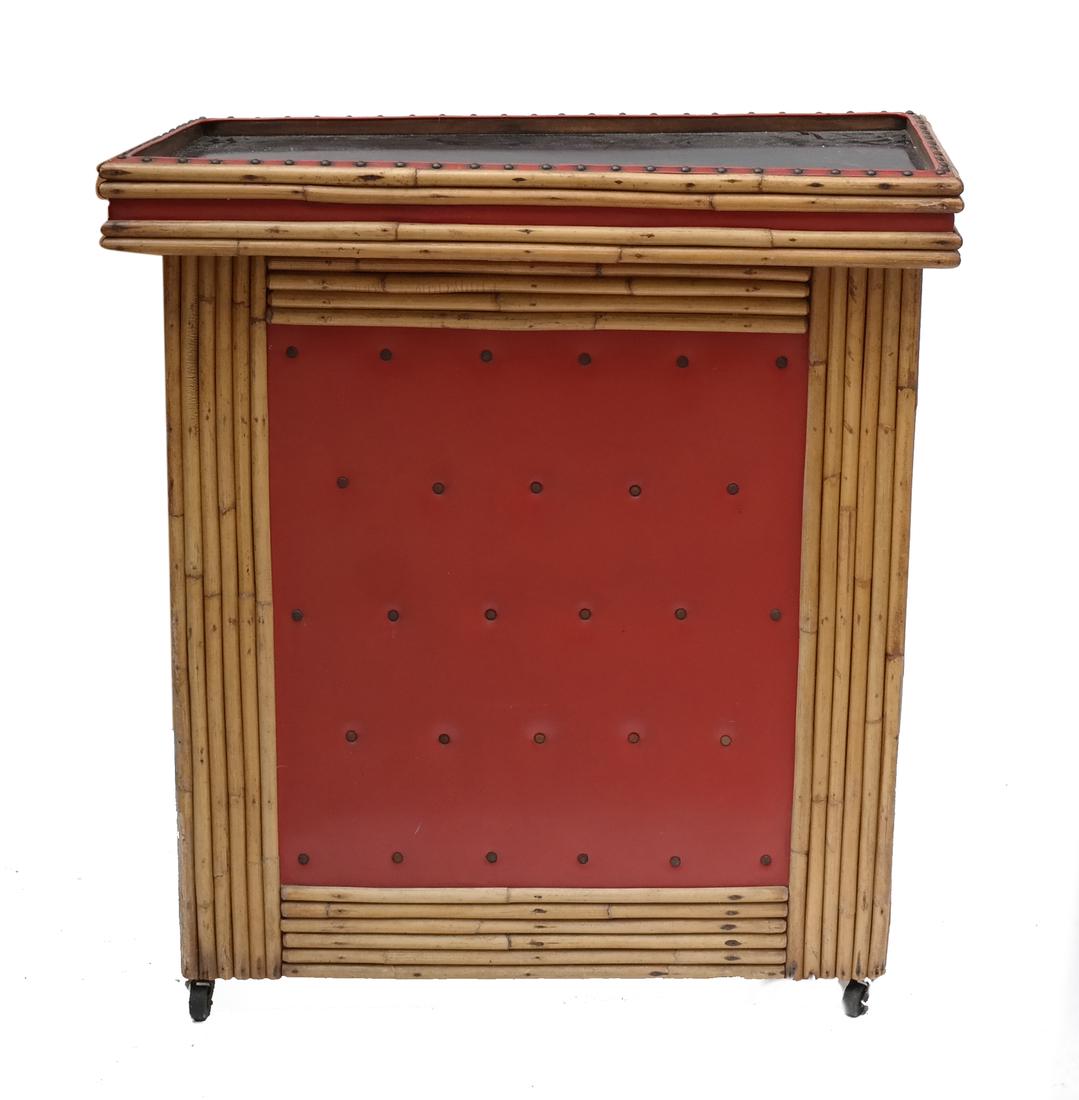 Mid-Century Bamboo Bar (1 of 7)