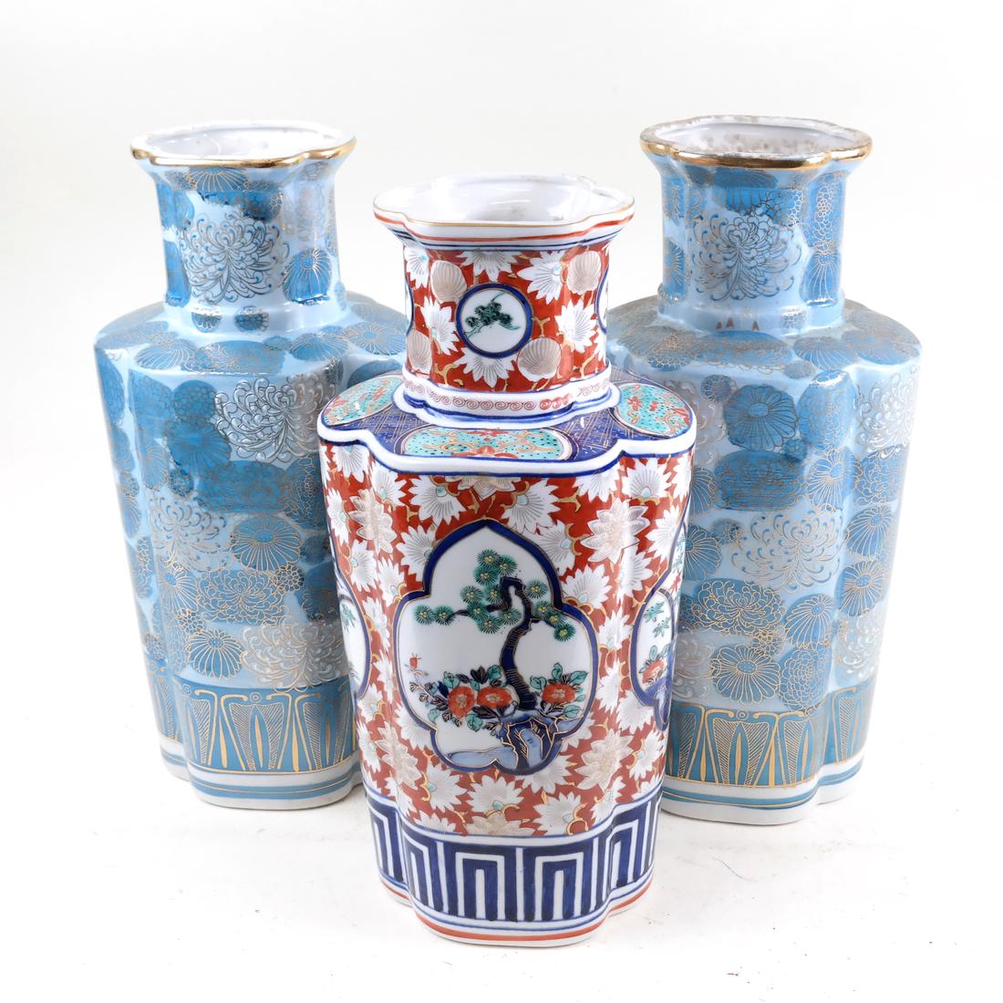 Three Asian-Style Vases (1 of 9)