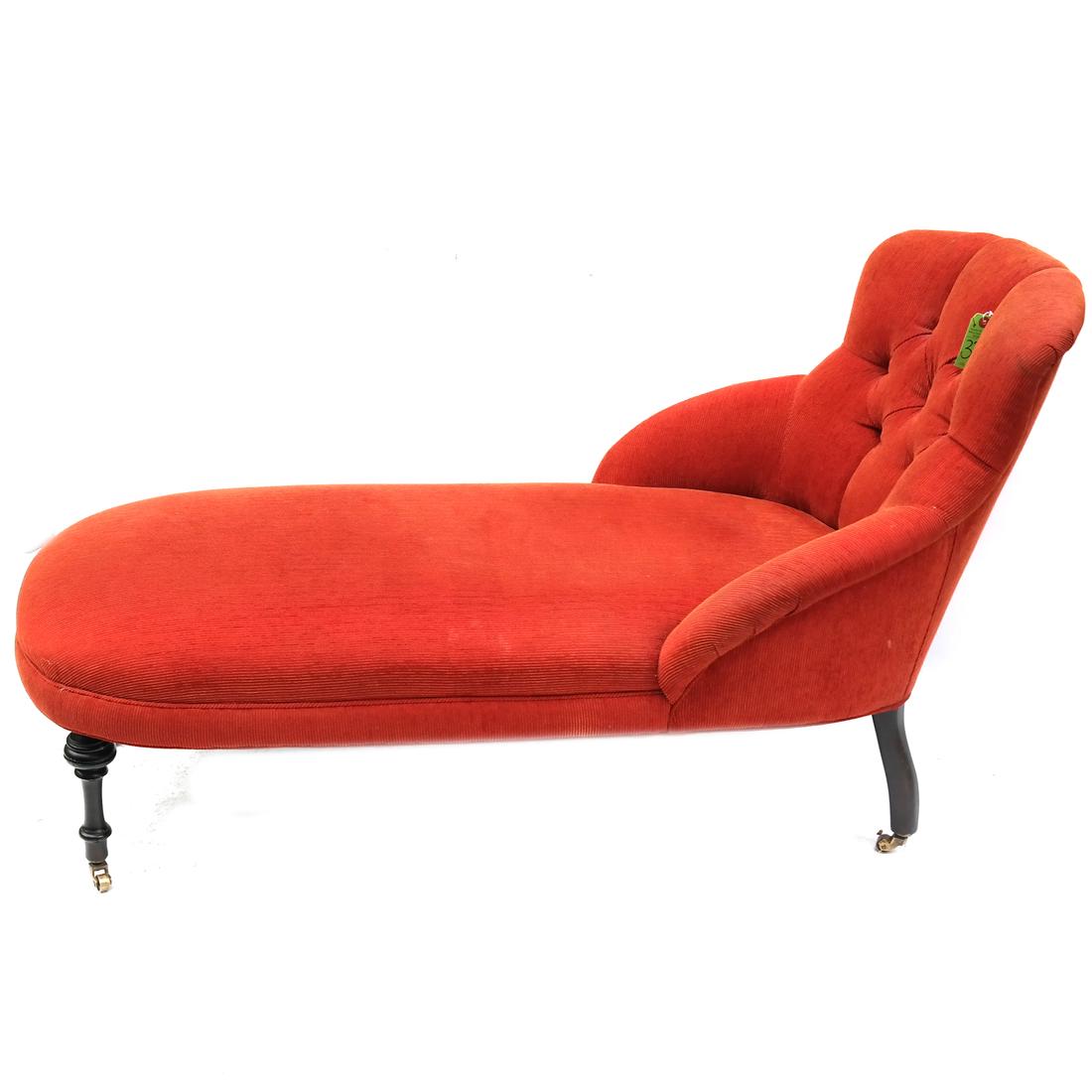 Napoleon III Style Chaise Lounge (1 of 7)