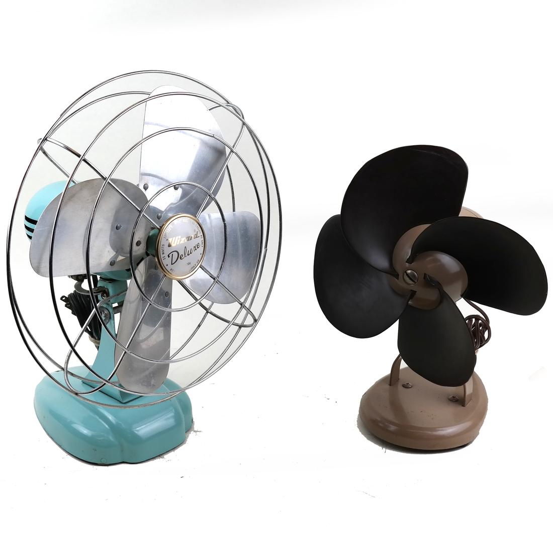 Two Vintage Streamline Fans (1 of 5)
