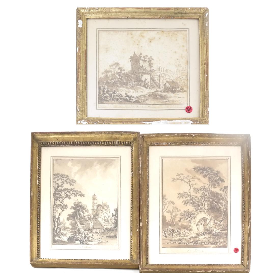 Jean-Baptiste Le Prince - 3 Landscapes (1 of 9)