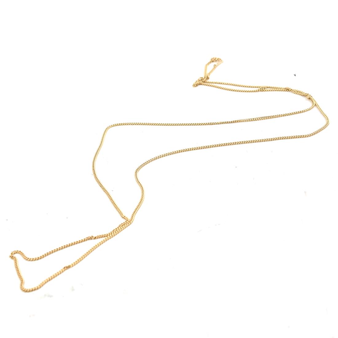 18k Gold Chain Necklace (1 of 3)