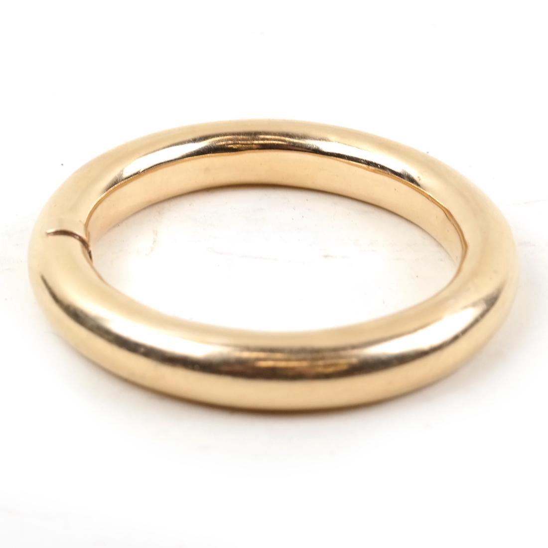 14k Gold Bangle (1 of 4)