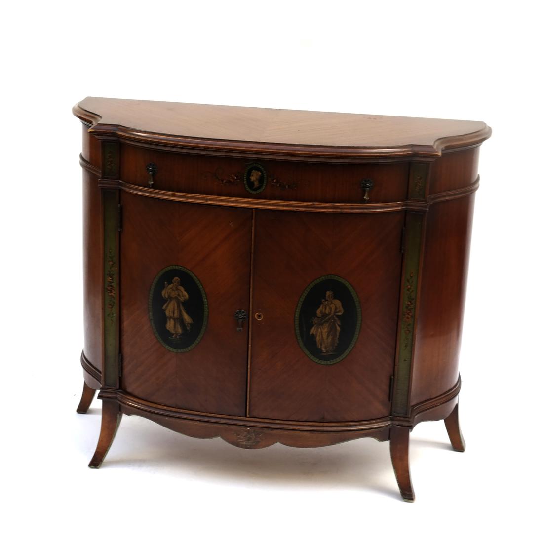 Adams-Style Demilune Commode (1 of 9)