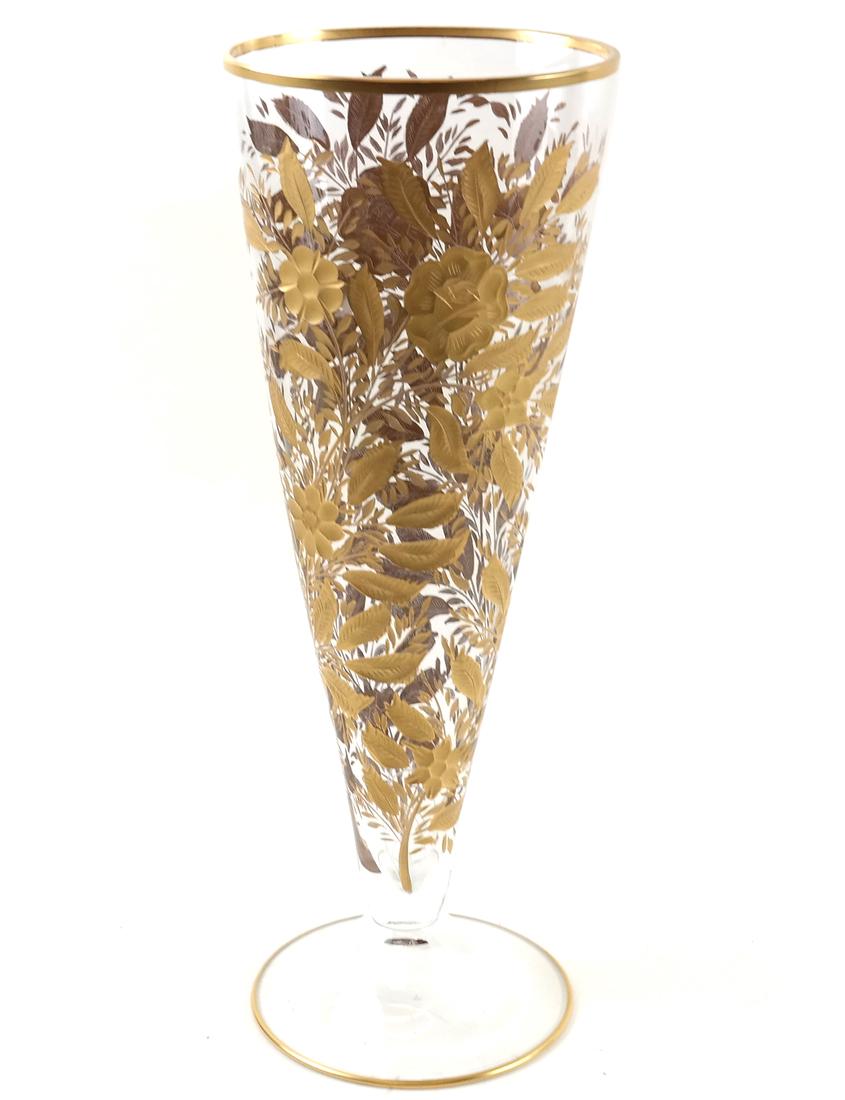 Moser-Style Glass Vase (1 of 7)