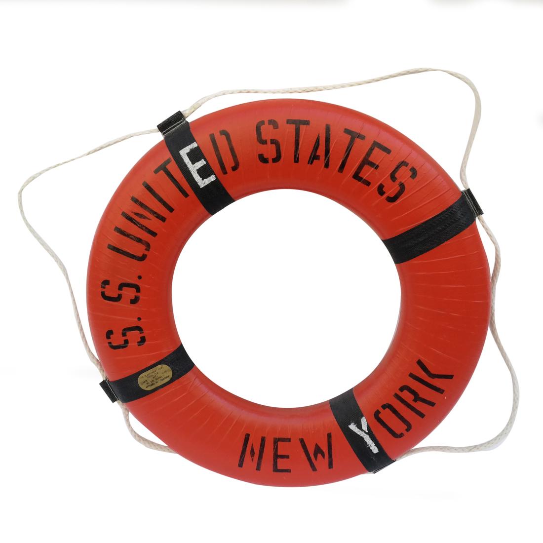 S.S. United States Life Ring (1 of 4)