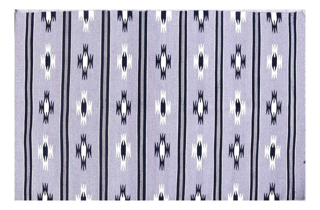 Navajo Rug, Bertha Harvey - Weaver (1 of 5)